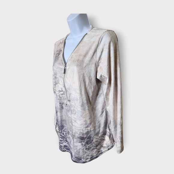 Soft Surroundings Corrina Floral Top - Picture 3 of 6